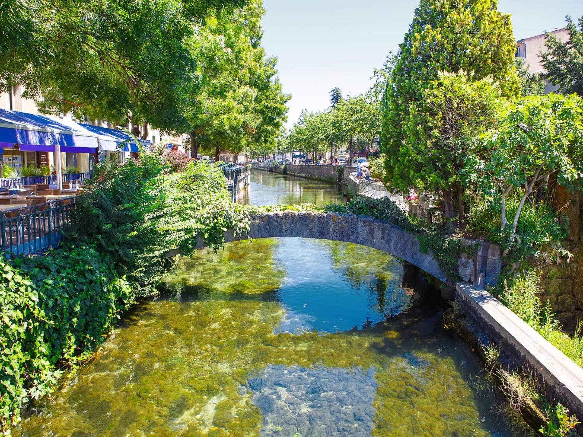 Gite De L'Olivier, Classe, Climatise, Jardin Avec Parking Gratuit Devant Le Logement Et A 5 Minutes Du Centre-Ville A Pied LʼIsle-sur-la-Sorgue 외부 사진